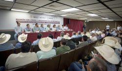 Secretaria Columba López sostiene diálogo positivo con productores en Sinaloa