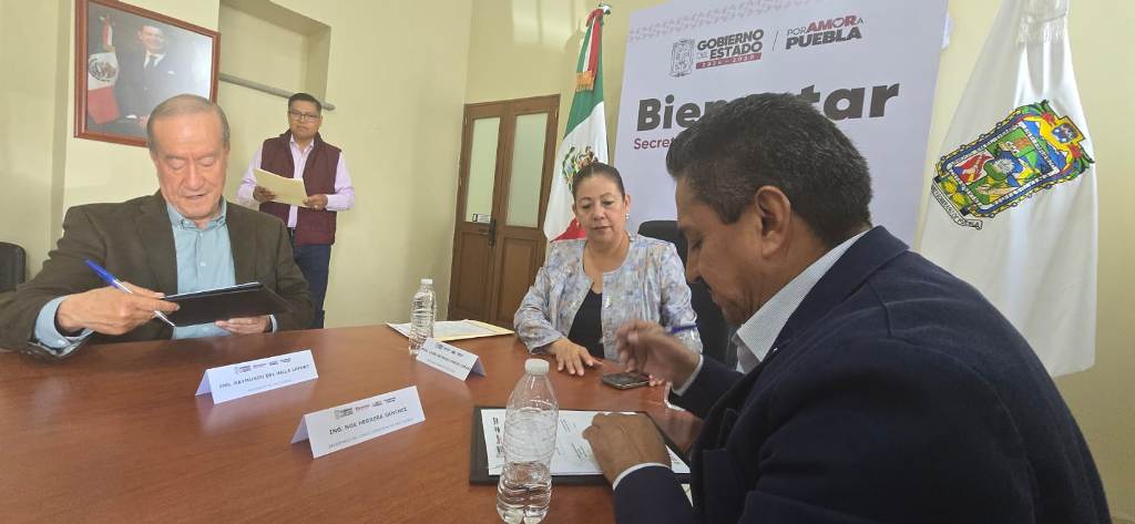 CMIC Puebla firma convenio de colaboración con la Secretaría del Bienestar