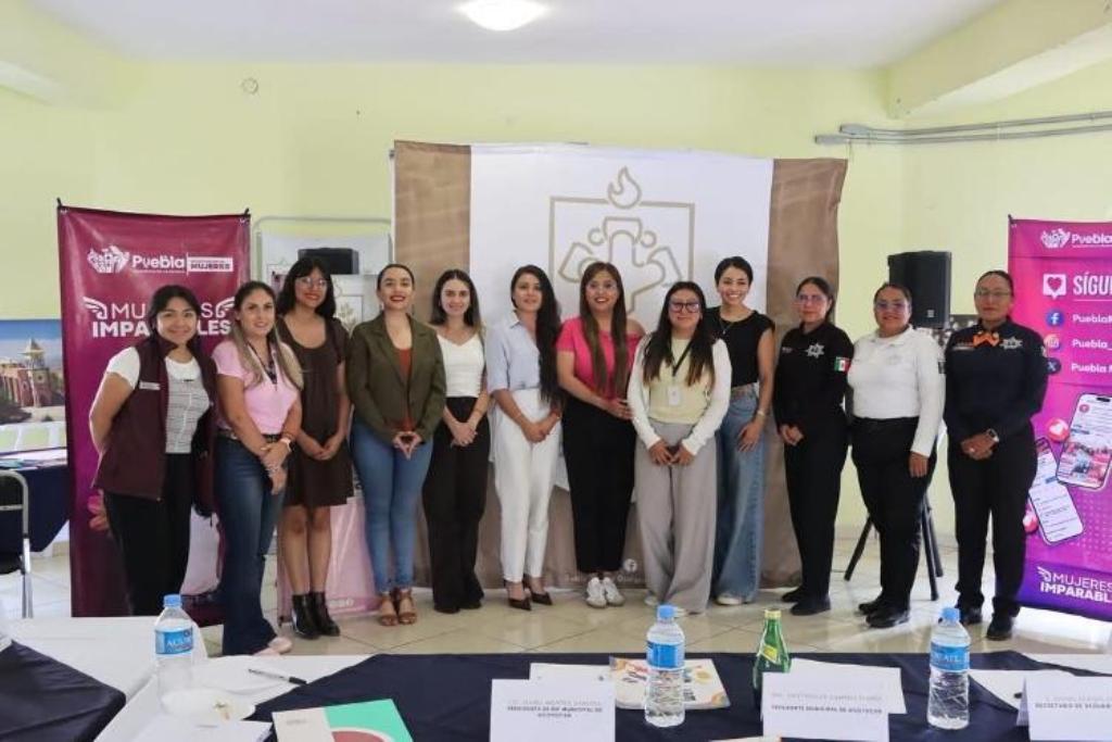 Fortalecen estrategia contra la violencia hacia las mujeres en Ocoyucan