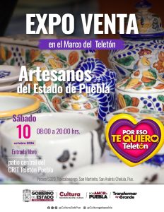 Gobierno del Estado participa en Evento Teletón 2026 con expoventa artesanal
