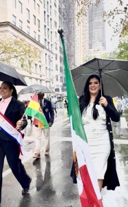 Delfina Pozos participa en el Desfile de la Hispanidad 2026 en Nueva York