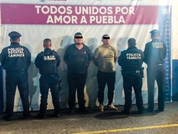 *En Coronango, fuerzas de seguridad recuperan tractocamión robado*