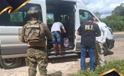 Marina brinda seguridad perimetral durante inspección interinstitucional en Maxcanú, Yucatán