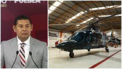 ALEJANDRO ARMENTA ASEGURA QUE HELICÓPTERO LEONARDO SERÁ DESTINADO A LABORES DE SEGURIDAD EN PUEBLA