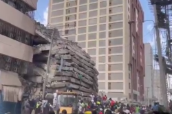 Se derrumba edificio en construcción en Nairobi, Kenia; reportan posibles víctimas