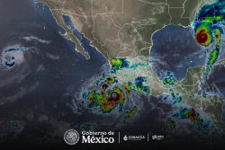 Simón y Rachel tocarán tierra el fin de semana en costas nacionales; alerta en Jalisco, Colima y BC