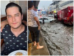 RESTAURANTERO DE ACAPULCOBUSCA A QUIENES SALVARON A SU ESPOSA E HIJA DE MORIR AHOGADAS