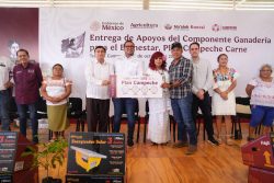 *Beneficia AGRICULTURA a más de 500 ganaderos en la segunda entrega de apoyos del Plan Campeche*