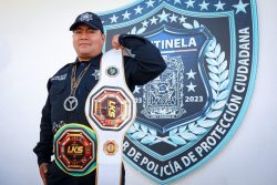 Policía Auxiliar promueve disciplina y bienestar emocional a través del deporte