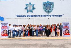 Policía Auxiliar y Secretaría de las Mujeres suman esfuerzos contra el acoso