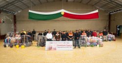 Protección Civil Estatal entrega insumos del programa Dormitorio Seguro