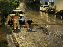 Protección Civil Estatal atendió oportunamente afectaciones por lluvias