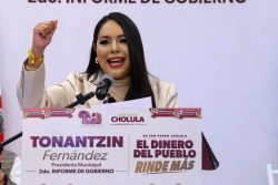 En su Segundo Informe, Tonantzin Fernández  da a conocer el importante trabajo realizado por su gobierno