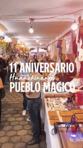 Con música, danza y tradición celebró en grande Huauchinango, su Once Aniversario como Pueblo Mágico